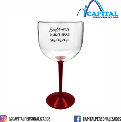 taça de gin com base colorida personalizada