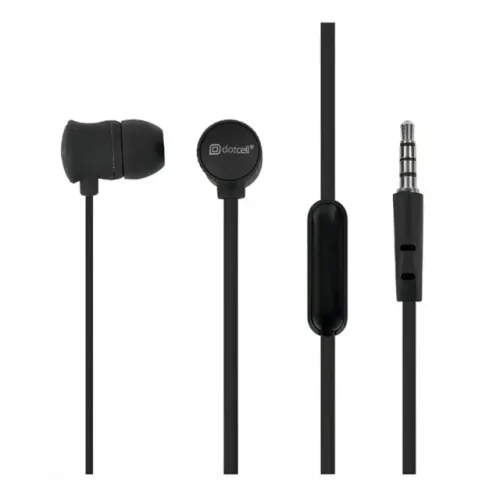 Fone De Ouvido Preto Dotcell Dc-f36