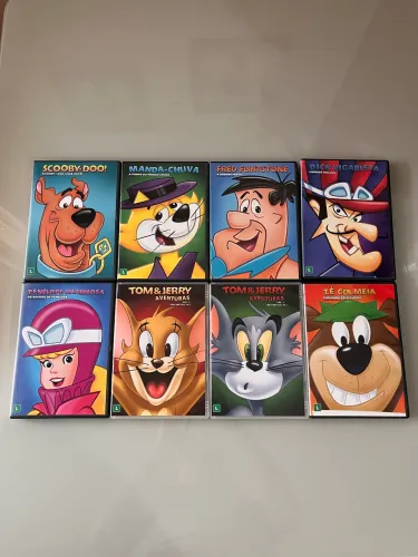 DVDs - Coleção Desenhos Clássicos - Anos 70 - 8 DVDs