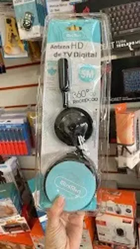 Antena digital 5m 360 de recepçao