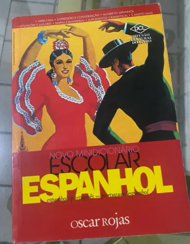 Novo Minidicionário Escolar Espanhol - Oscar Rojas