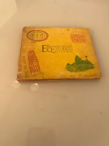 CD original Renato Russo Equilíbrio Distante