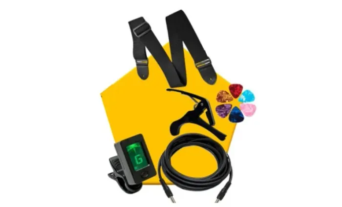 Kit Acessorios Para Violão Guitarra Contra Baixo Completo