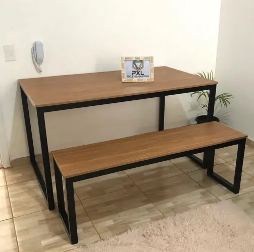 Kit jantar/ mesa e banco