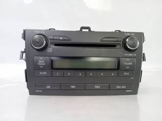 Radio Som Cd Player Toyota Corolla Gli 2009 - 14 Original Cod. 86120-02e80