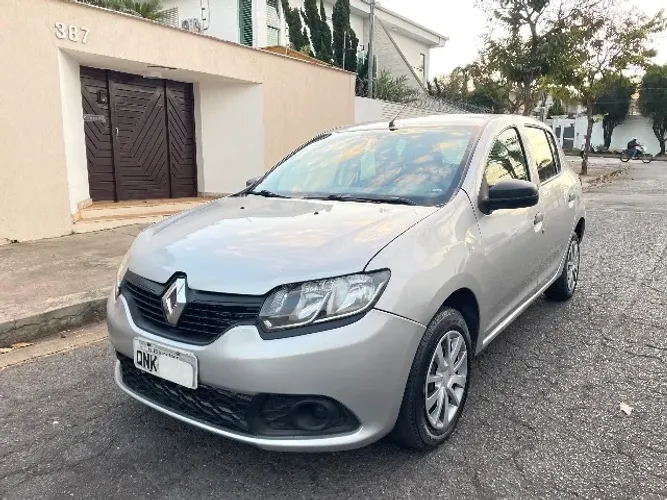 SANDERO 1.0 2018 COMPLETO, TROCO 