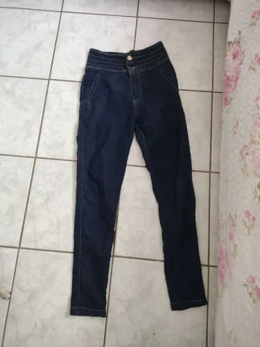 Calça Jeans Feminina Cintura Alta