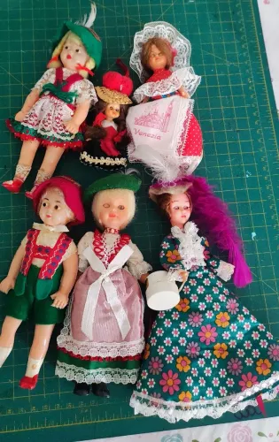 Lote de bonequinhas importadas 