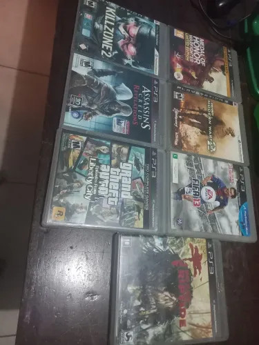 Lote jogos ps3 