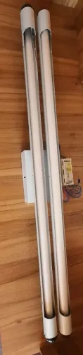 LUMINÁRIA TUBOLAR COM REATOR PARA TETO
