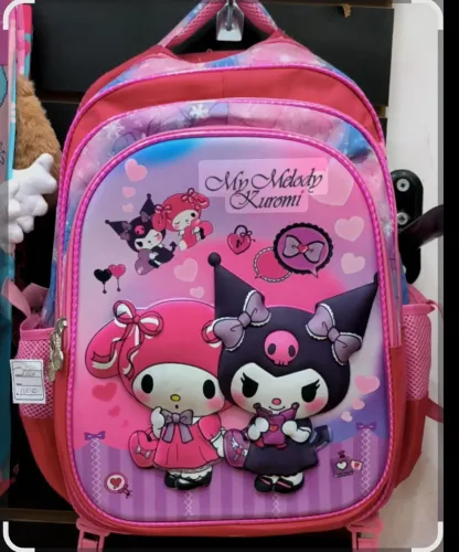 Kit Mochila infantil lancheira e estojo 