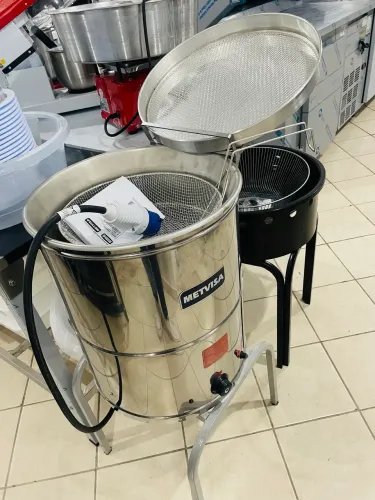 MB Fritadiera industrial elétrica 20L - Metvisa