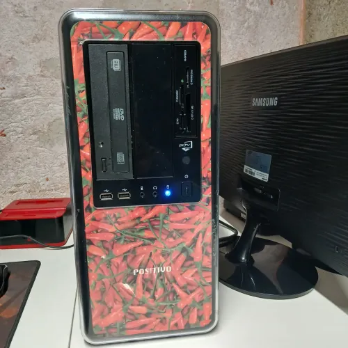 PC TV DDR3  HD500G 4GB RAM funcionando tudo ta completo com todos os periféricos 