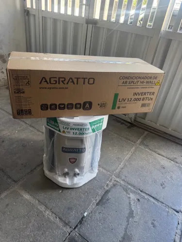 Ar Condicionado Split AGRATTO LIV Inverter 12.000 BTUS (INSTALADO)