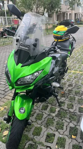 Kawasaki Versys 2021 650 com 17mkm troca Fipe X Fipe scooter