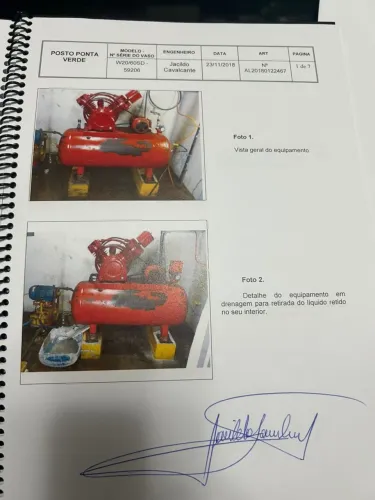 Compressor Wayne. Mod: W700 Motor 5 Cv