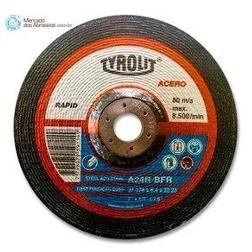DISCO DESBASTE 7"X6,4X22,2MM TYROLIT
