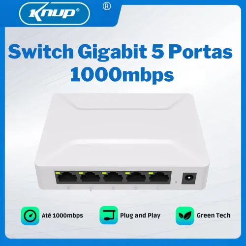 Switch 5 portas Gigabit