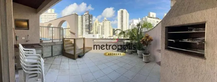 Cobertura com 3 dormitórios à venda, 150 m² por R$ 830.000,00 - Jardim Las Palmas - Guaruj
