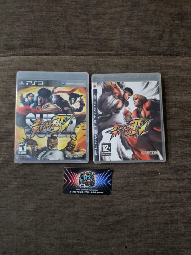 STREET FIGHTER IV E SUPER STREET FIGHTER IV (PS3) JOGO