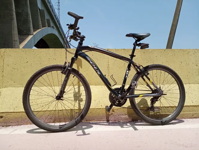 bicicleta soul ace 21v, aro 26, câmbios e freios shimano