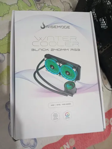 Water Cooler Rise Mode Black 240mm RGB