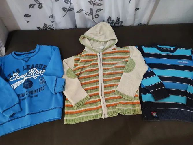 3 Blusas infantis - menino -  tamanho 4/6 anos
