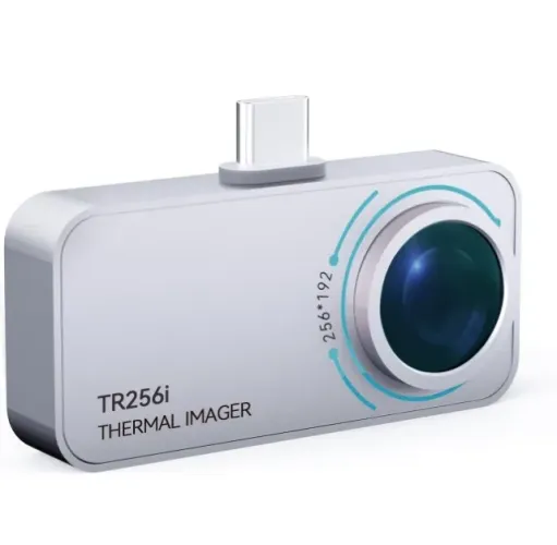 Câmera Térmica Infravermelho Portátil Tipo C TR256i 256x192 Mileseey Profissional Celular