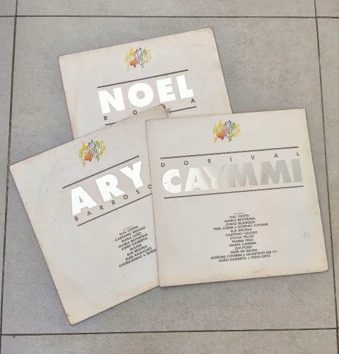 Vinil Ary Barroso, Dorival Caymmi e Noel Rosa - virgem 