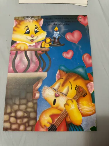 Lindo papel de carta grande A4 , raro da década de 80/90