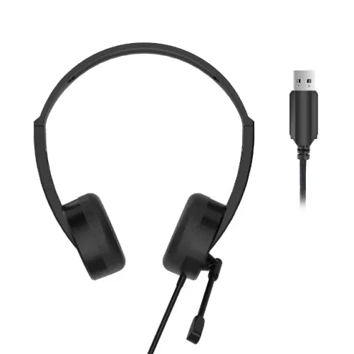Headset Office Lecoo HT106 USB - WZetta