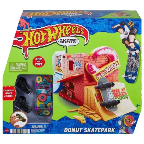 Pista Hot Wheels Donut Skatepark