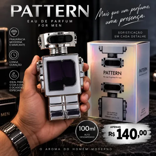 Perfume importado MASCULINO PATTERN 100 Ml