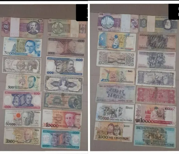 Lote 44 cédulas antigas