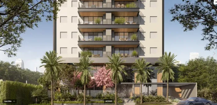 Apartamento HUMA da Plaenge - 3 vagas + box, frente, andar alto com vista livre permanente