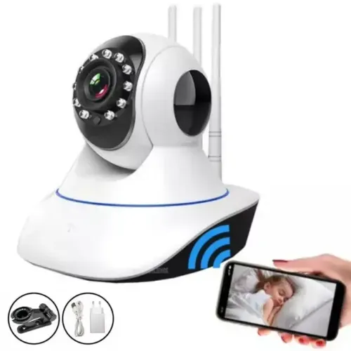 Camera Wifi 3 Antenas app YOOSEE *NOVA*