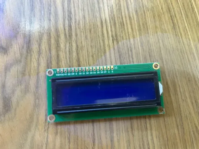 Display LCD 1602A Azul 16x2 com Backlight Branco ? Novo