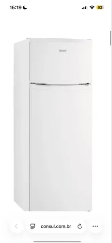 Geladeira Consul Cycle Defrost Duplex 334 L
