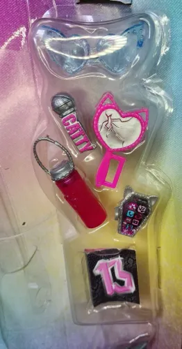 Acessórios da boneca Catty Noir G3 Monster High