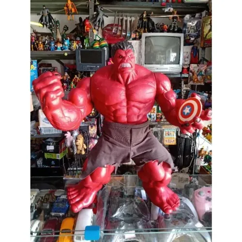 Hulk vermelho de 50 cm