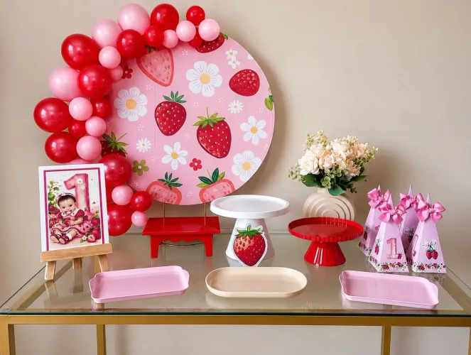 Aluguel de kit de festa na mesa personalizado em São Luís-ma
