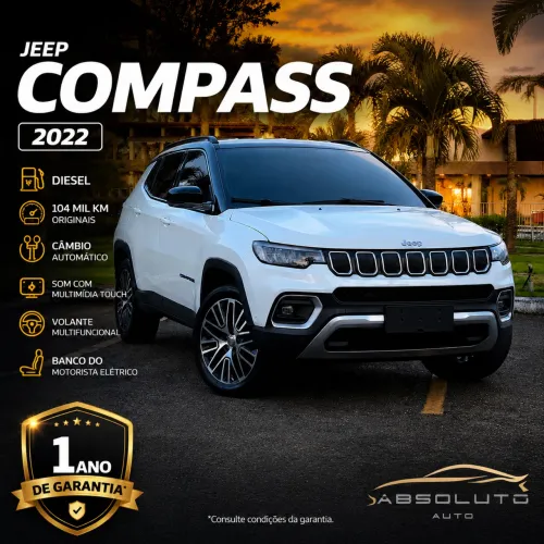 Jeep Compass Limited TD 350 2.0 4X4 Die. AUT 2022