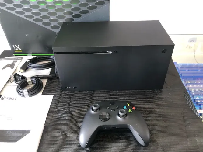 Xbox series x top com garantia aceita seu game