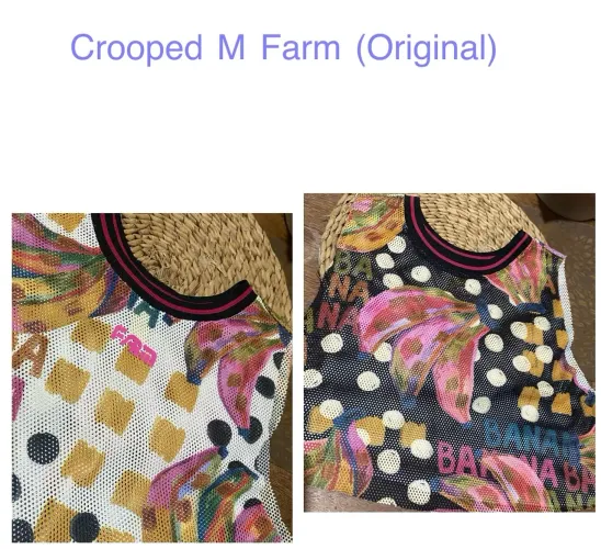 Crooped M farm original
