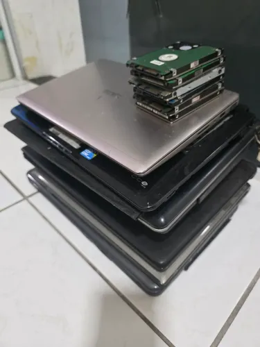 Lote com 06 notebook para concerto ou aproveitar peças