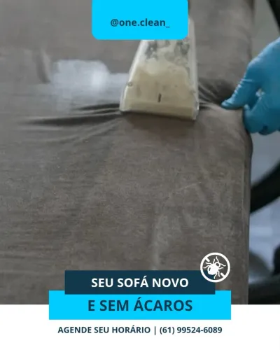 Lavagem de sofa