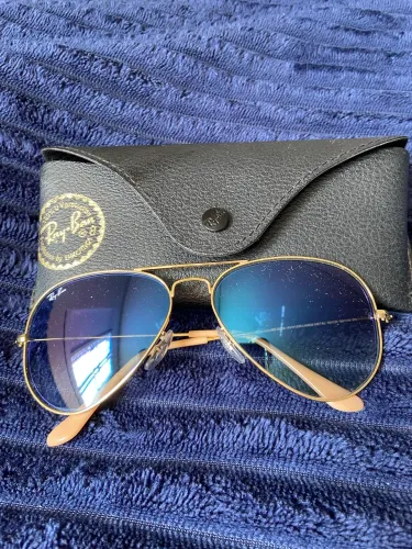 Óculos rayban aviator gradient
