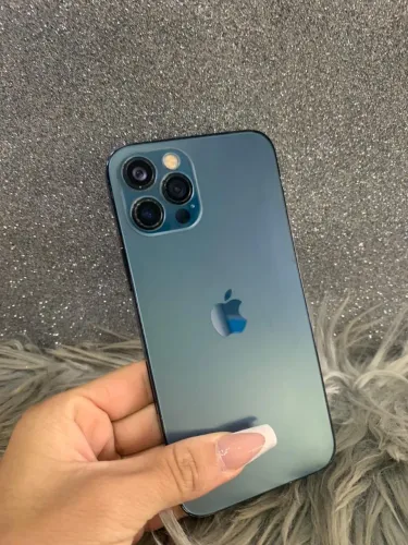 ?*IPHONE 12 PRO 128GB* ?AZUL ?92% ?R$1.499,00 *SEM FACIAL