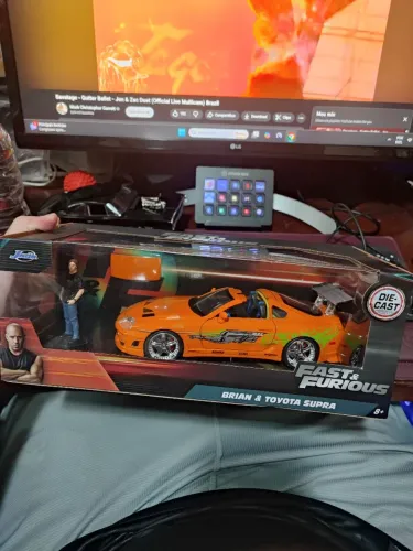 Jada toys supra Carro Brian velozes e furiosos