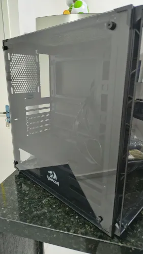 Gabinete Gamer Redragon Wheel Jack Preto - Excelente Estado
